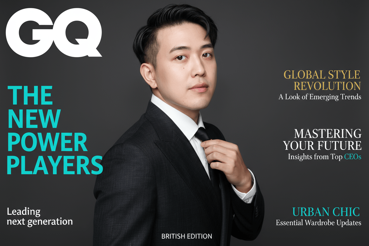 GOMagazine - AI时尚杂志封面生成器